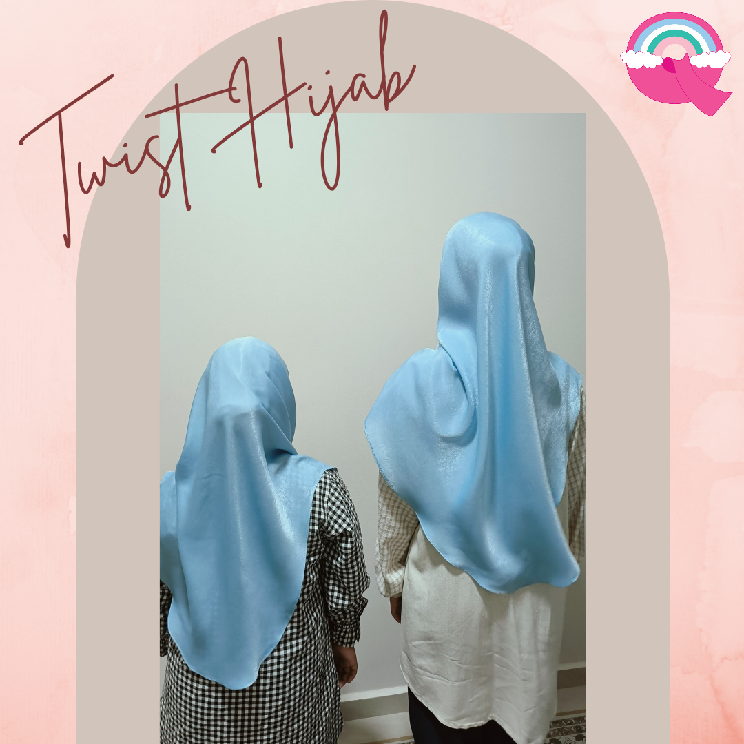 Twist Hijab (Matte Satin)