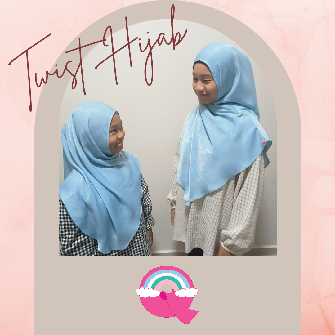 Twist Hijab (Matte Satin)