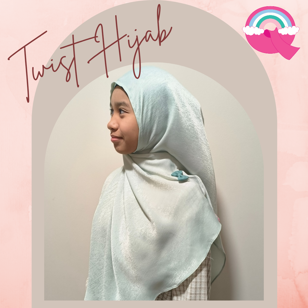 Twist Hijab (Matte Satin)