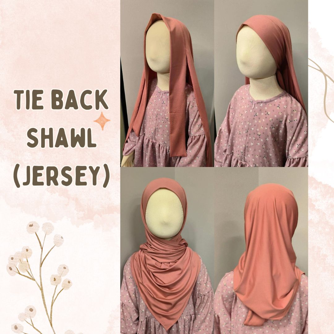 Tie Back Shawl Jersey