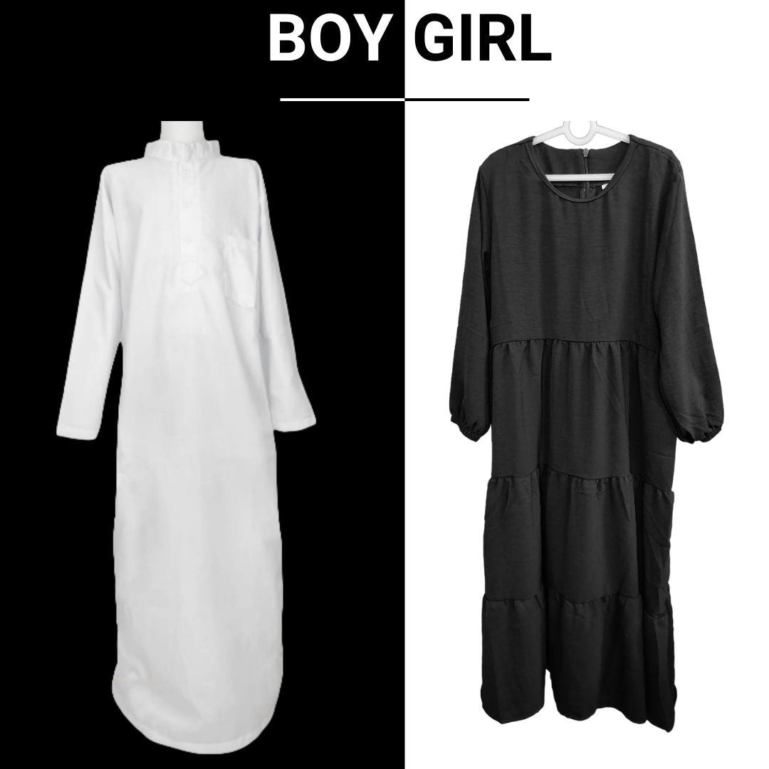 Jubah Boy & Girl (was $17-$19)