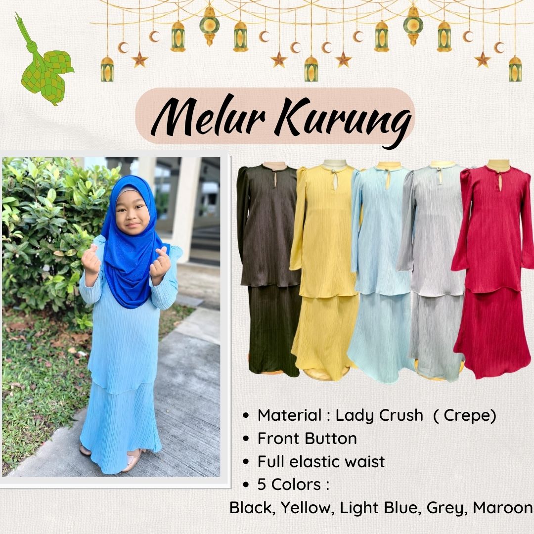 Melur Kurung Set (was $33)