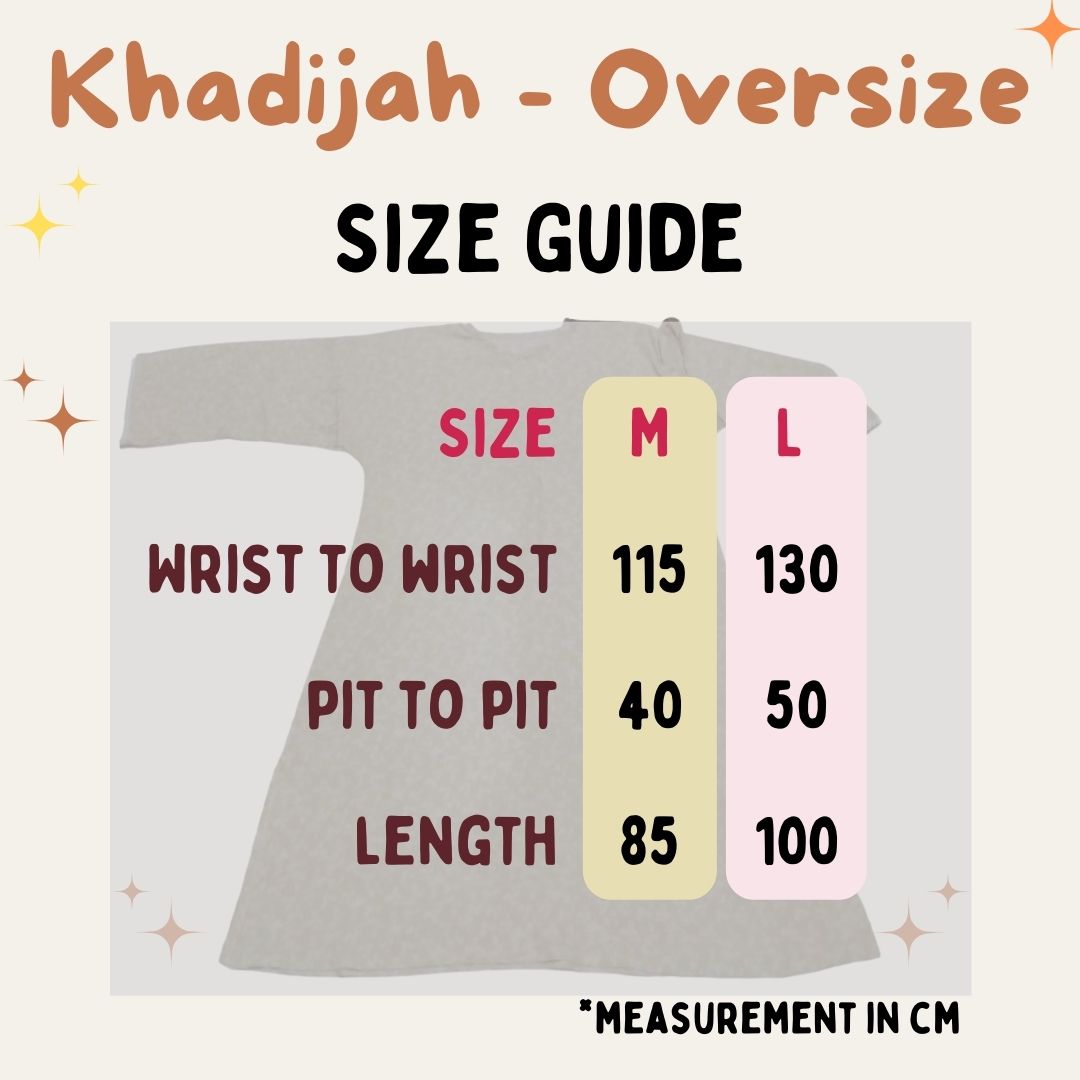 Khadijah - Oversize Tunic