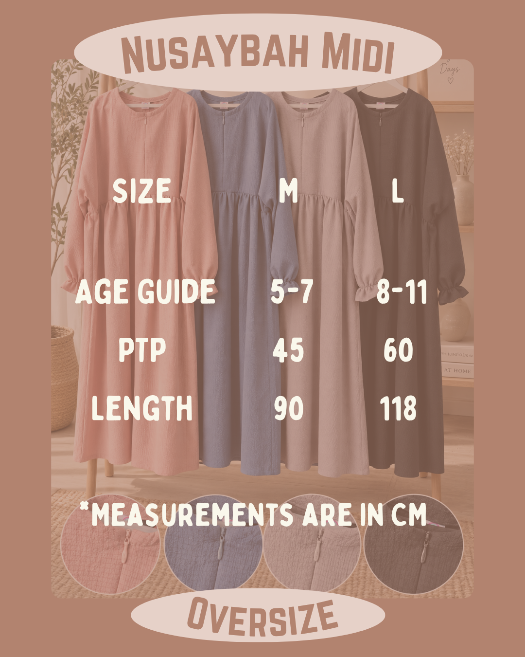 Nusaybah (Oversize) Midi/Dress