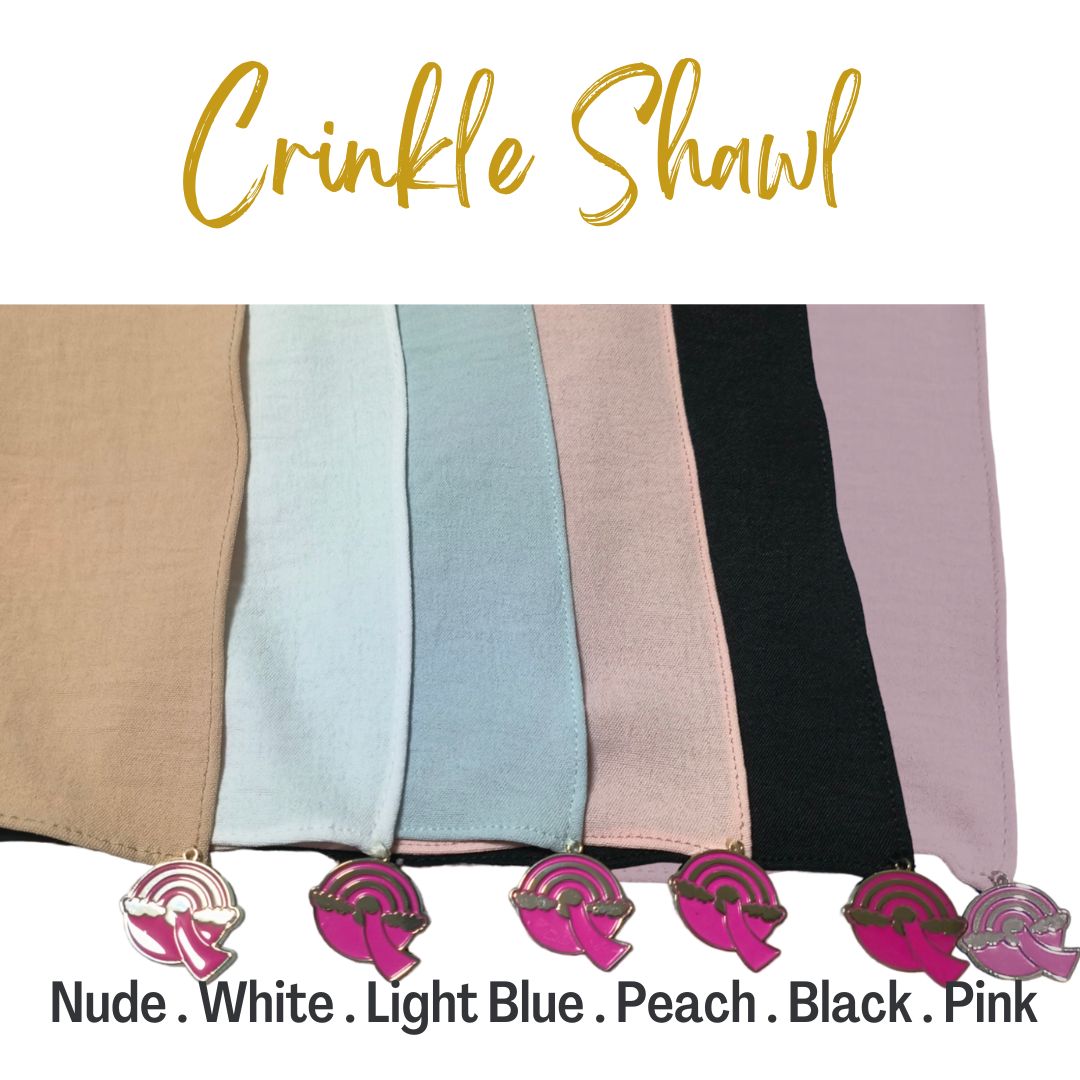 Crinkle Shawl (was $15)