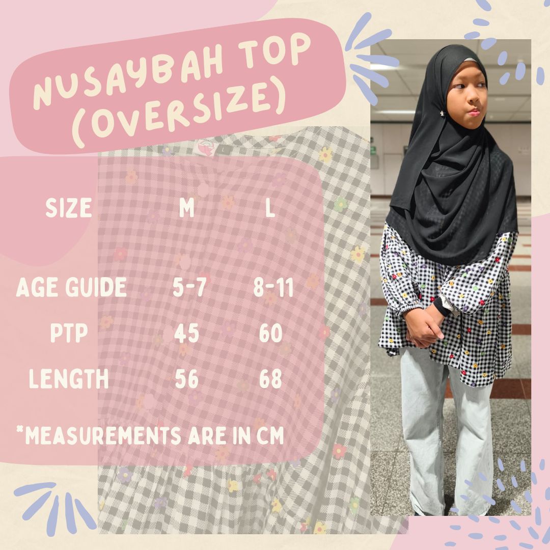 Nusaybah (Oversize) Top (NEW)