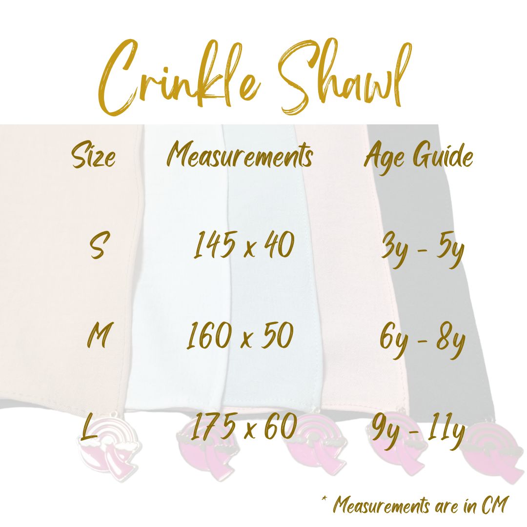 Crinkle Shawl (was $15)