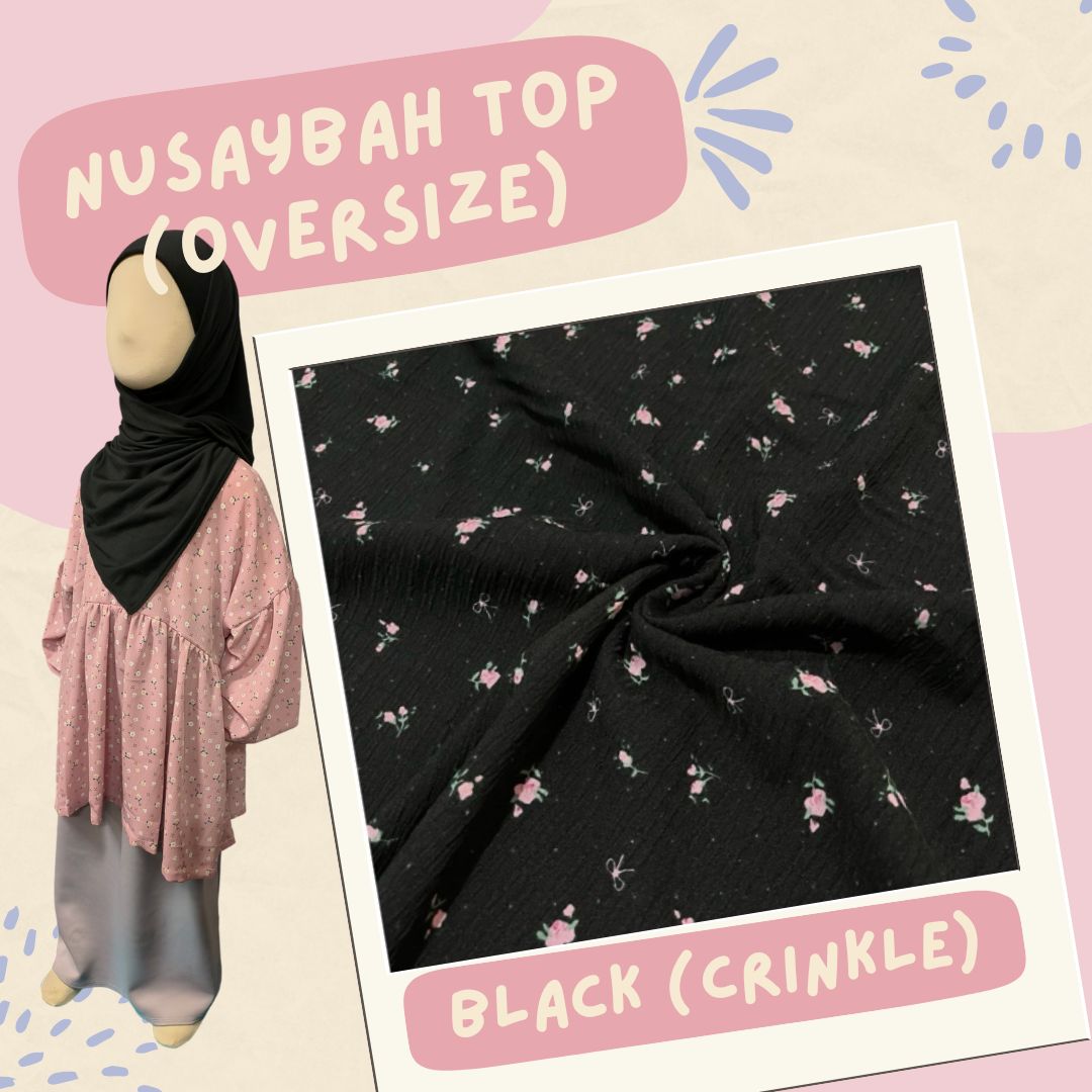 Nusaybah (Oversize) Top (NEW)